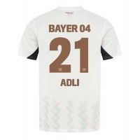 Bayer Leverkusen Amine Adli #21 Replika Bortatröja 2024-25 Kortärmad